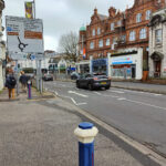 Station Parade in Eastbourne where the new bus lane and changes will take place.