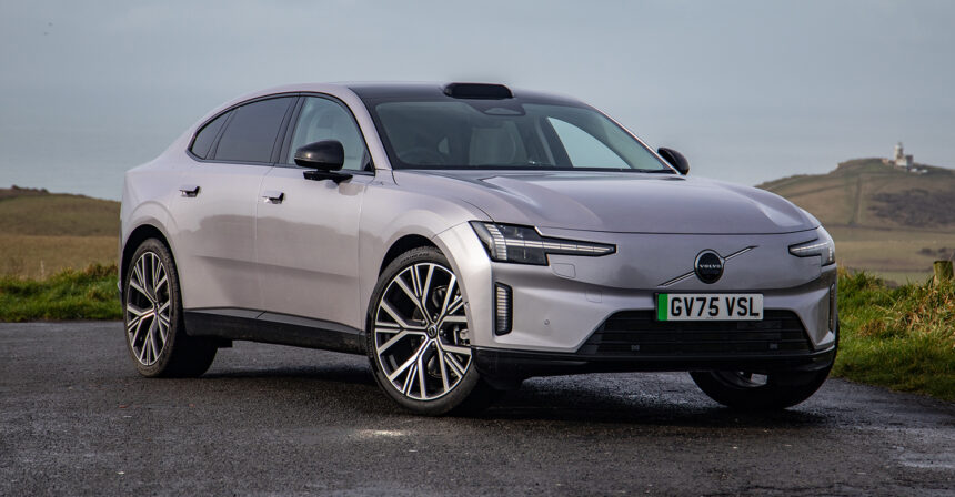 Volvo ES90 review for Eastbourne News, car supplied by Caffyns