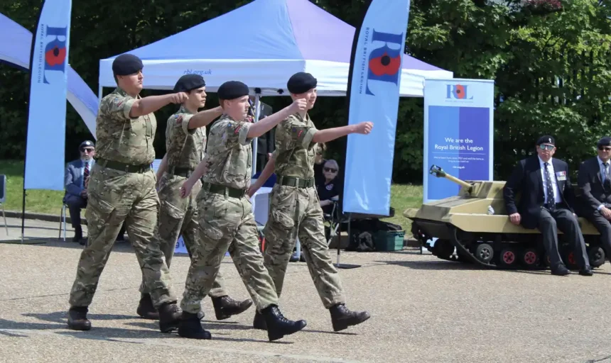 Cadets shine at Eastbourne Armed Forces Day drill competition | Eastbourne News.