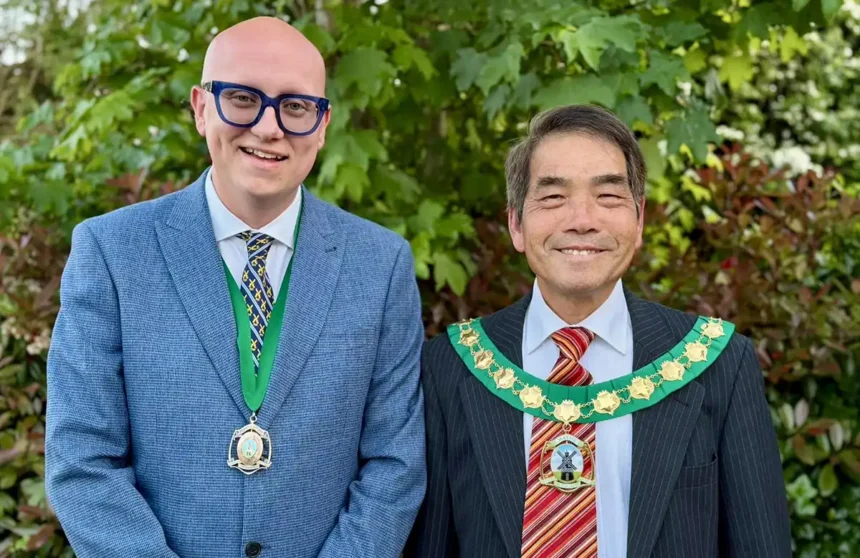 Cllr Stephen Shing becomes new Polegate Mayor