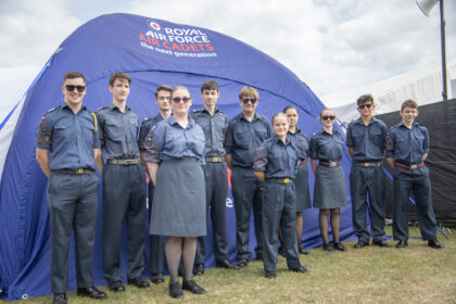 Air Cadets at Airbourne