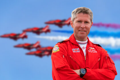 Red Arrows Hailsham Air Cadet to pilot