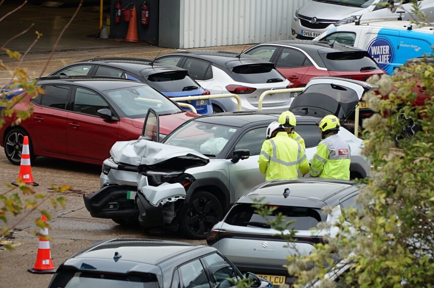 Emergency services called to Eastbourne car dealership - Eastbourne Newspaper