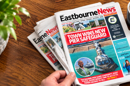 What's in this month's copy of Eastbourne Newspaperr - October 2026