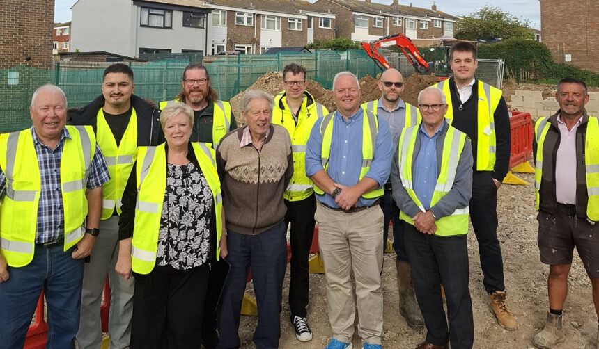 Work begins on five 'affordable' homes in Langney - Eastbourne Newspaper